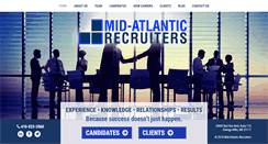 Desktop Screenshot of midatlanticrecruiters.com